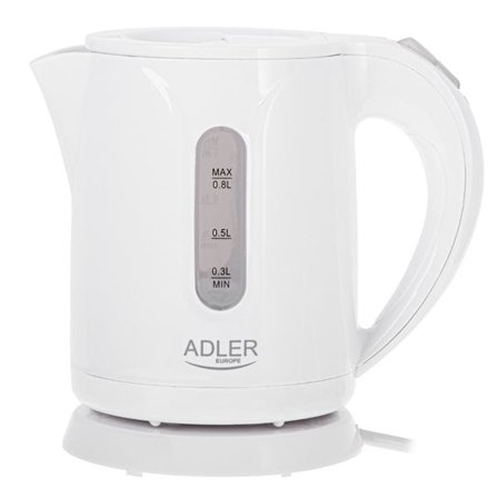 Adler Vattenkokare 0,8L 850W - Vit
