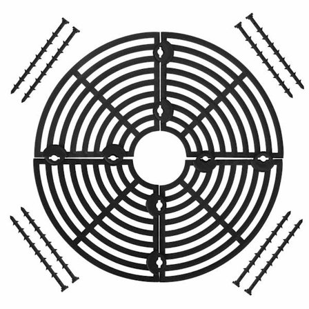 Blomkruka Skyddsräcken Växtkruka Jord Skydd Blomkruka Galler Växtskyddsnät