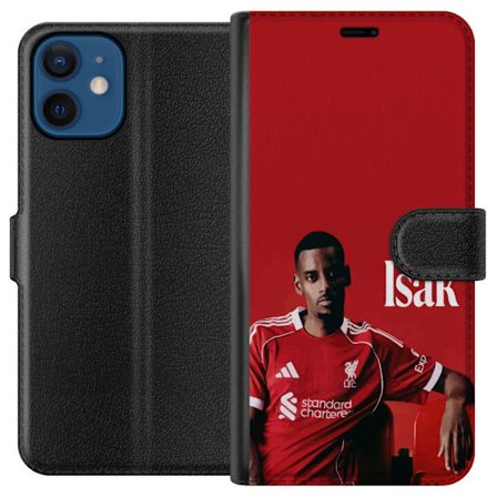 Kompatibelt Lommeboketui til Apple iPhone 12 Alexander Isak plakat Liverpools fotballdrakt Sveriges landslagsspiss Premier League angrep kunst