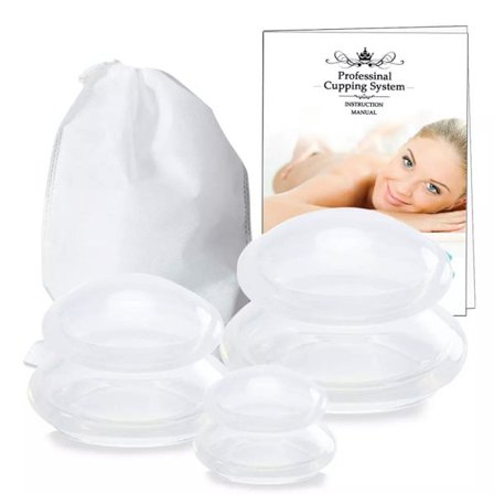 3-Pak - Koppesæt - Koppemassage Kopper - Cupping