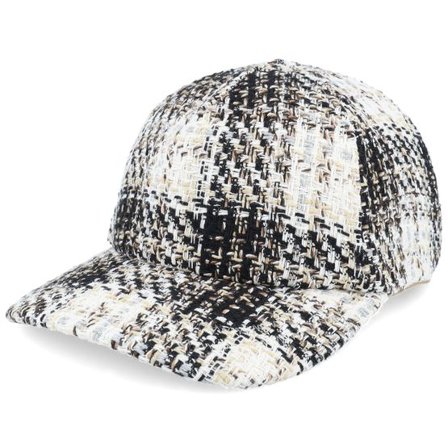 Upfront - Svart Keps - Abel Checked Baseball Multi Dad Cap @ Hatstore