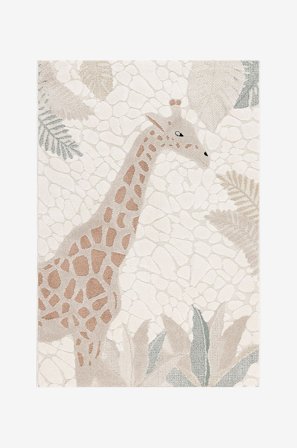 KM Home - Teppe for barn Genova Kids - Hvit - Barnetepper - 140X200 - Fra Homeroom