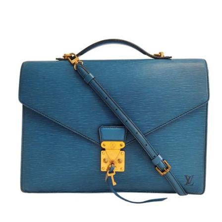 Louis Vuitton Vintage - Vintage Väskor - Blå - Dam - Storlek: One Size, Dam, Storlek: ONE SIZE