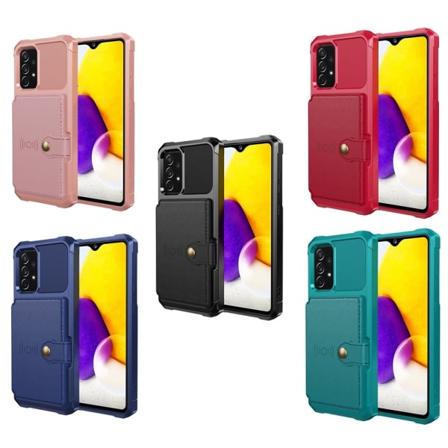 TG Samsung Galaxy A23 5G - Puhelimen Kotelo Korttitaskuilla Musta