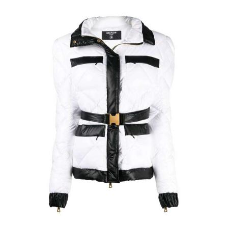 Balmain Down Jakke Hvid, Dame