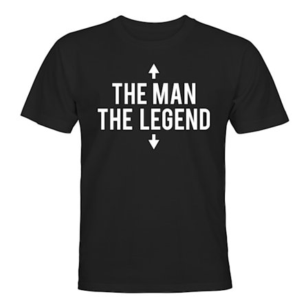 The Man The Legend - T-SKJORTE - UNISEX
