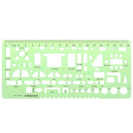 Møbelkonstruksjon Svart Skala Tegning Stasjonær Mal Linjal