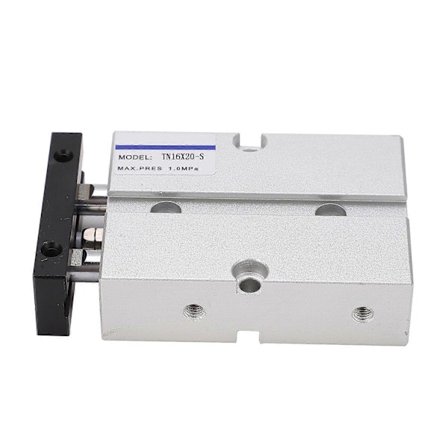 Luftcylinder Pneumatisk Dobbeltvirkende Aluminiumlegering Anti-Rust TN16 0.10.9MPa 10200mm (TN16X20-S)