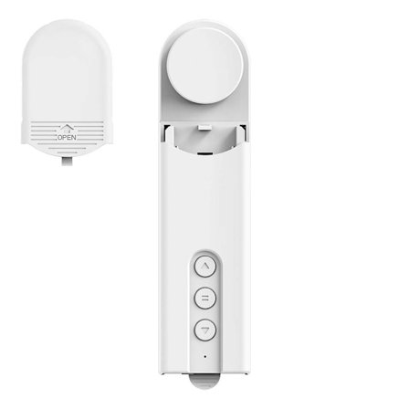 Smart Gardin Træksnor Motor med Indbygget WiFi Rullegardin Motor - Automatisk Elektrisk Gardinmotor til Rullegardiner og