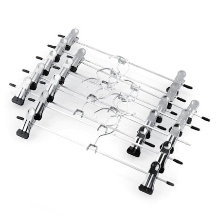 10-Pak - Kleshengere / Buksehengere - Kleshenger med klemmer