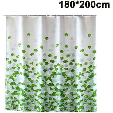 Bruseforhæng Mugbestandigt vandtæt bruseforhæng lavet af polyesterstof. Vaskbart badeforhæng med 12 bruseforhængsringe 180cm 200cm