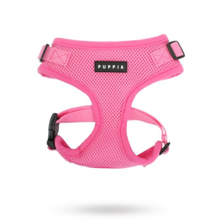 Puppia - RITEFIT SOFT Pink - Hundesele - Klassiske hundeseler, step-in, jacket seler, trekkseler, vinterseler & Y-seler på Doggie.no