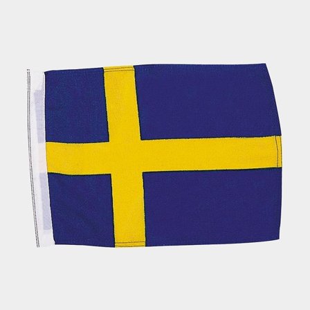 Boat flag Adela Original, Sweden, marine polyester (170 g / m²), 150 x 92 cm