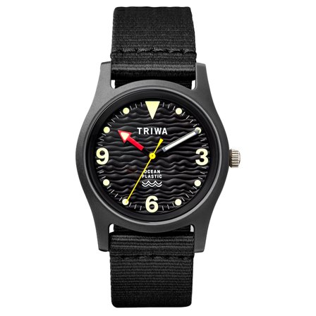 Ocean Plastic Octopus Black til mænd - Armbåndsure