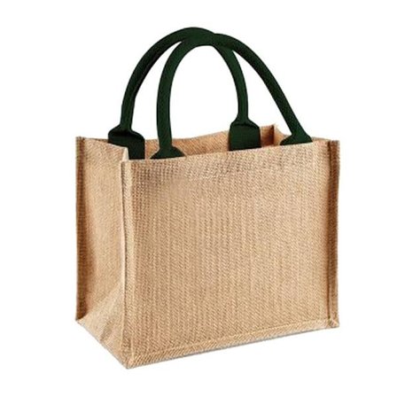 Westford Mill Jute Mini Gavepose (6 liter) One Size Naturlig/Skog