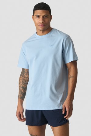 ICANIWILL - Everyday Cotton T-shirt Men Arctic Blue Träningskläder från ICIW