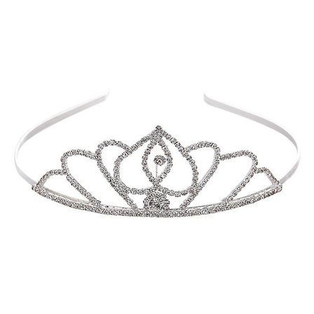 Bryllupskrystallkrone Stilig Hår Edel Hårbånd Bryllupshårtilbehør