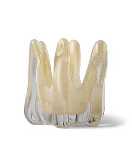 Ljuslykta Baronessa Creme - 10,5x10,5x11,5 - Form Living