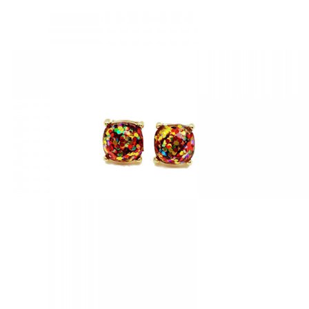 Symphony Star Effect Stud Earrings Multicolor Simple Fashion Stud Earrings (Wonderful Childlike)