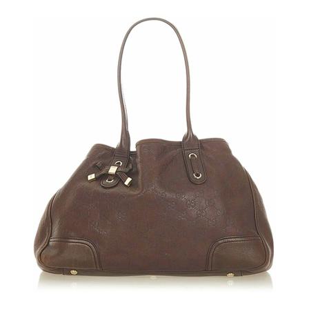 Gucci Vintage Shoulder Tass , Bruin , Dames , Maat: ONE Size Vintage Tassen
