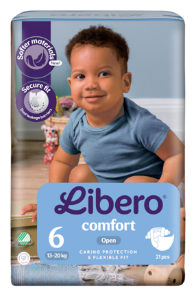 Libero Comfort 6 Pannolini 13-20Kg 21 Pezzi