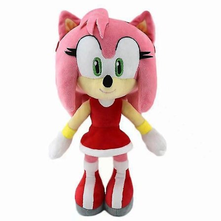 2023 Ny Sonic Amy Rose Plyslegetøj Dukke 30cm-Xin