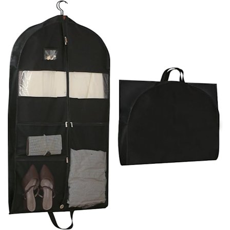 Hängbar klädpåse för resor - garderob för klädförvaring