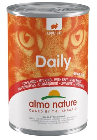 Almo Nature Daily Menu Cibo Umido Con Manzo Per Gatti Adulti