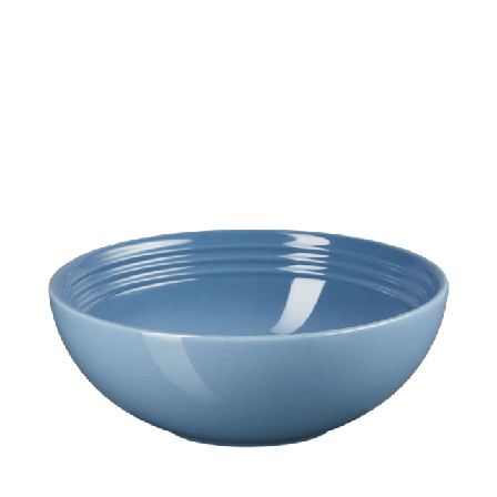 Le Creuset Signature serveringsskål 24 cm Chambray Serveringstillbehör Blå 2,2L /
