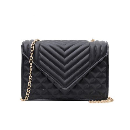 Lille Crossbody skuldertaske, sød lille damehåndtaske med kæde