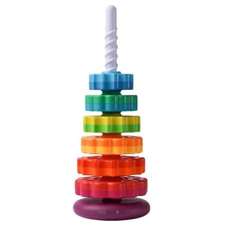 Stapleksaker - TD - 6 nivåer Rotativ - Plast - 0-3 år - Unisex