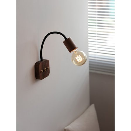 Japanilaistyylinen makuuhuoneen yöpöydän seinävalaisin, yksinkertainen retro wabi sabi