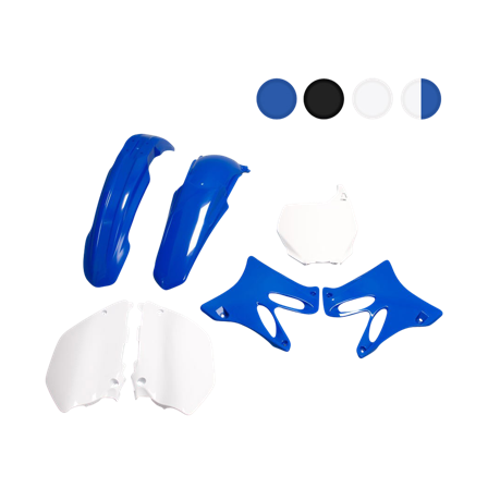 Kit Plastiche Rtech Blu-Bianco - Yamaha YZ 250 2006-2014