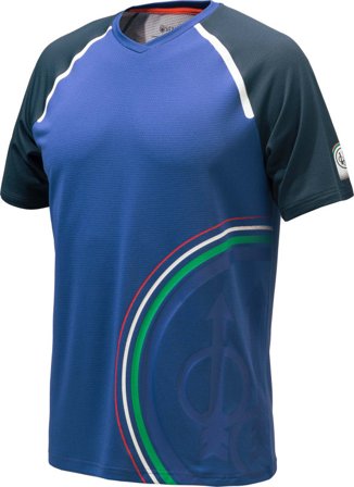 Beretta Men's Uniform Pro Evo T-Shirt Men short-sleeved sweaters Blue M