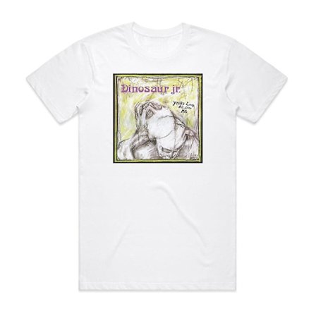 Dinosaur Jr Youre Living All Over Me T-shirt Vit