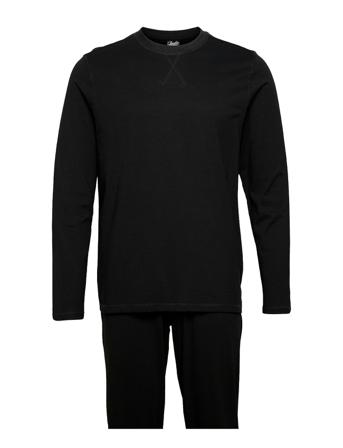 Claudio Pyjamas Jersey Black Claudio