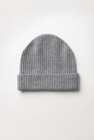 Soft Goat - Classic Beanie - One Size - Grey