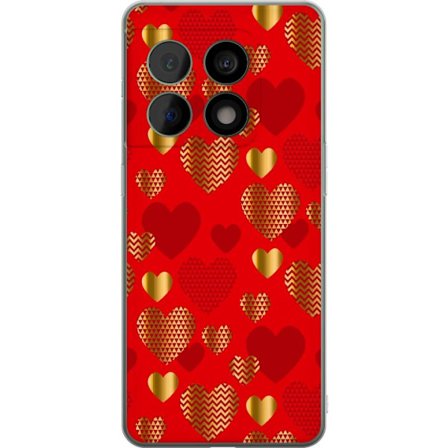 Kompatibel Mobilcover til OnePlus OnePlus 10 Pro GoldenHearts