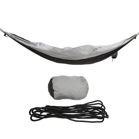 260x140cm Camping Hängmatta Högstyrka Utomhus Enkel Dubbel Portabla Hängmattor med rem
