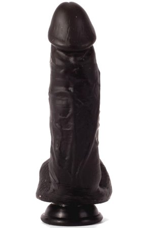 X-Men Dildo Pleasure Black 21,5 cm Dildo - Blushme.se