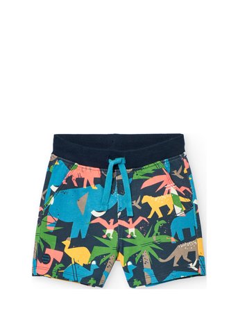 Boboli | Fleece Bermuda Shorts Printed | 116