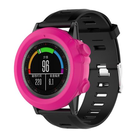 Garmin Fenix 3 beskyttelsesskal til urkassen i blødt silikone - Rosa