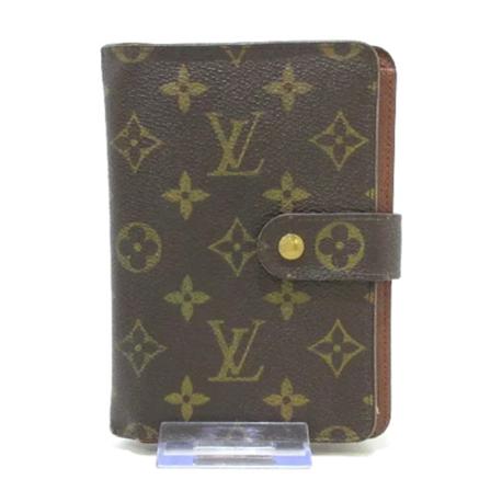 Louis Vuitton Vintage Pre-owned Polyester wallets Brun, Dame Vintage Accessories, Størrelse: ONE Size