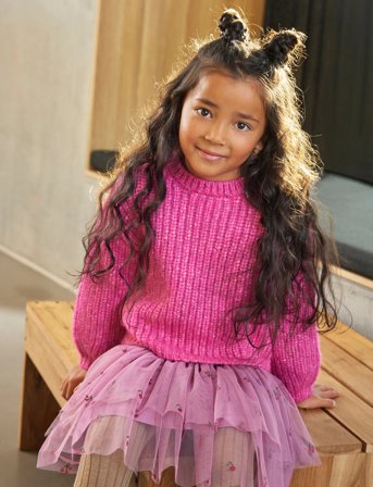 Minymo Pullover Knit - Pink - 98