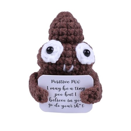 Neulottu kakkakasa - Positive Poo