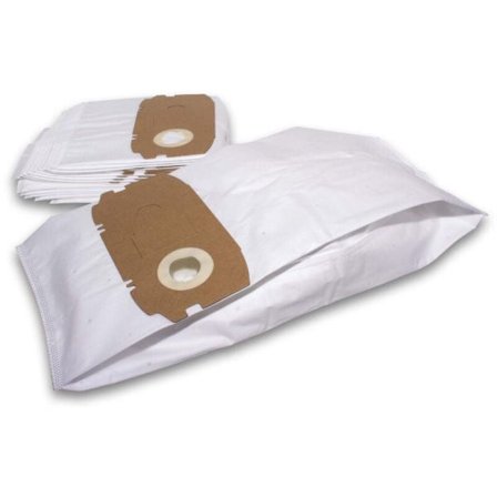 10x påsar kompatibla med K-archer WD1 / MV1- non-woven mikrofiber