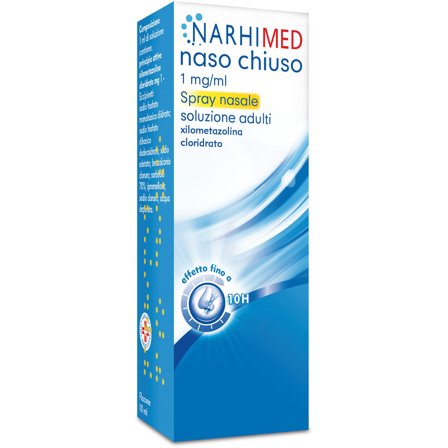 Narhimed Spray Nasale Decongestionante Naso Chiuso Raffreddore