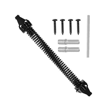 Strekkfjær Justerbar Dør Lukker Automatisk Dør Lukker Bar Dør Lukker Portfjærer Dør Lukke Svart