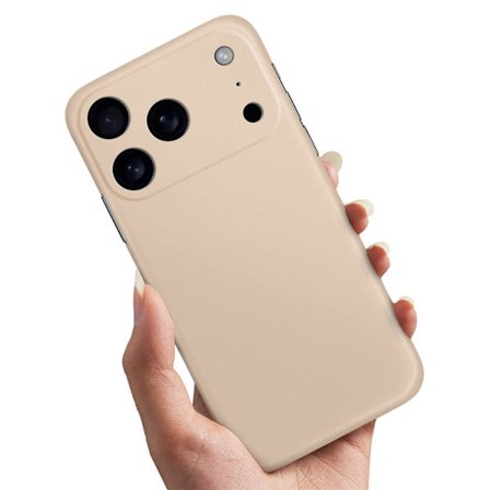 iPhone 17 Pro - Skal/Mobilskal Beige