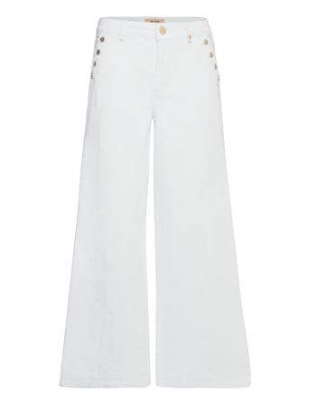 Reem Vera White Jeans Vide Jeans Hvid MOS MOSH